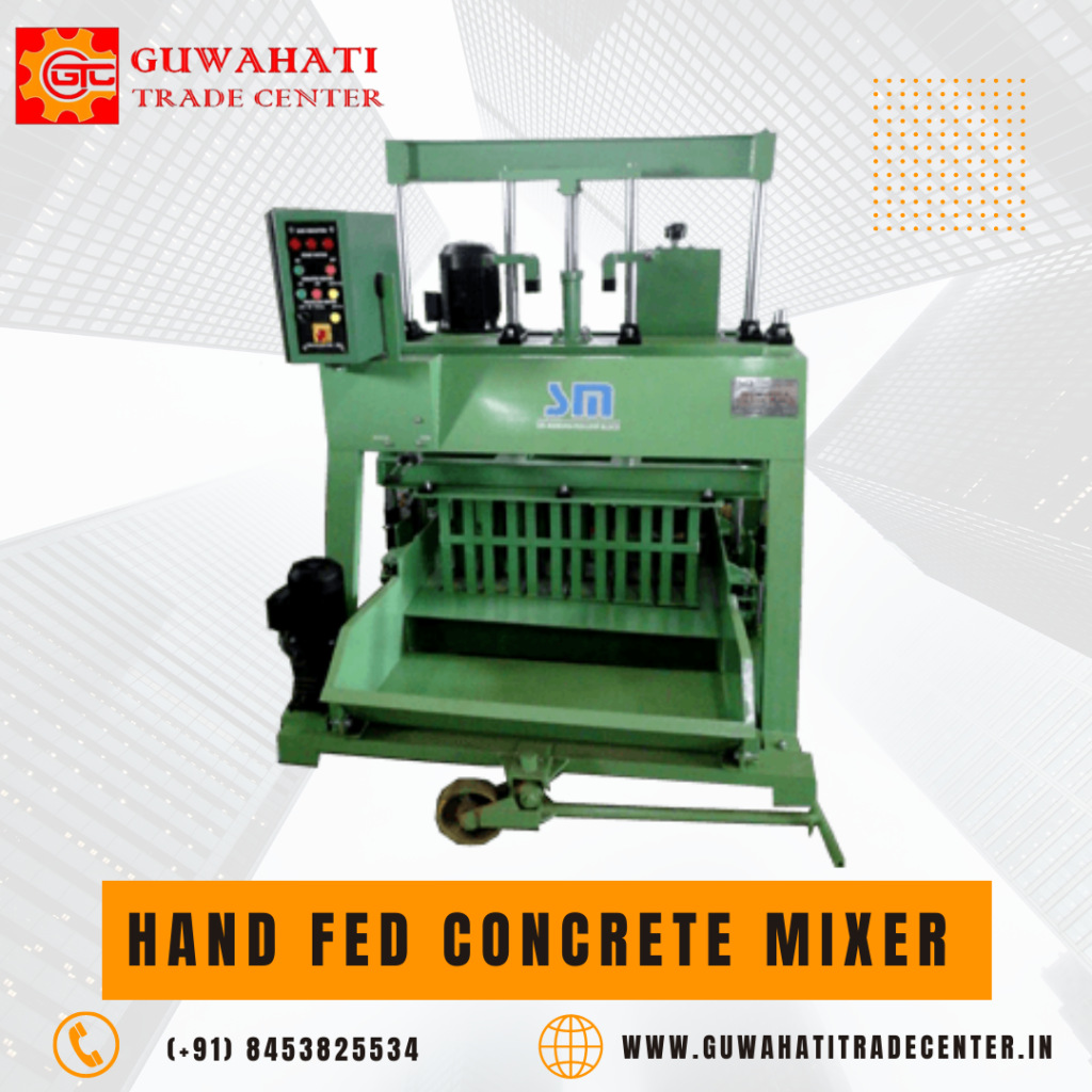 HAND FEED CONCRETE MIXER MACHINE